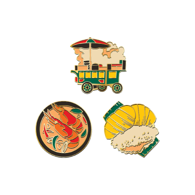 KP pin streetfood cart, tom yum kung, mango sticky rice