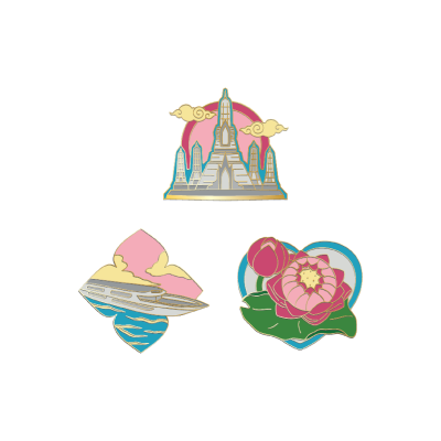 KP pin wat arun, cruise, lotus
