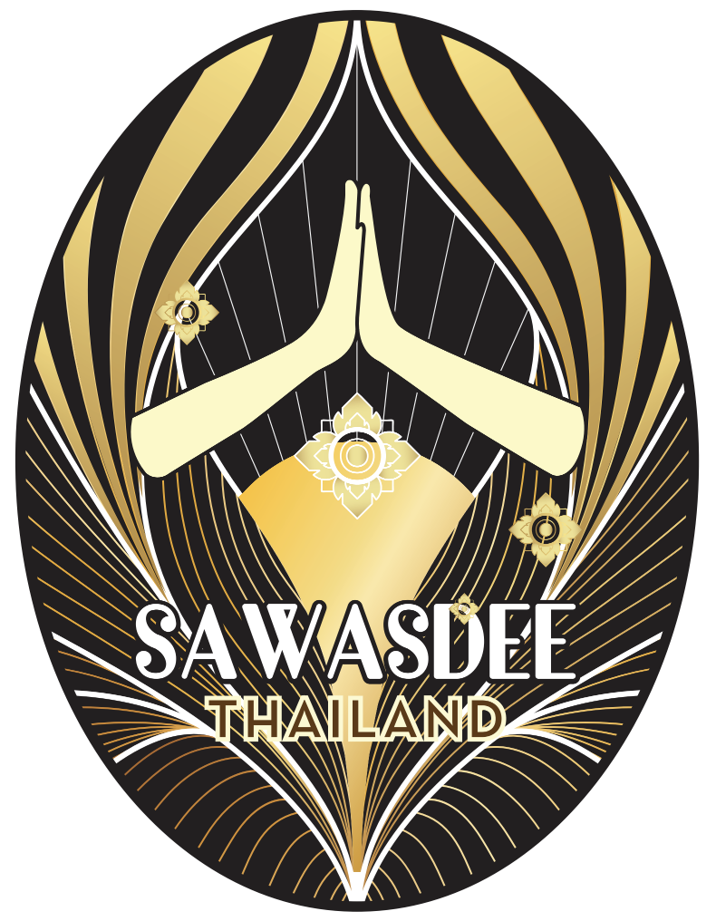 [6] TH Pocket Mirror Oval Deco Sawasdee
