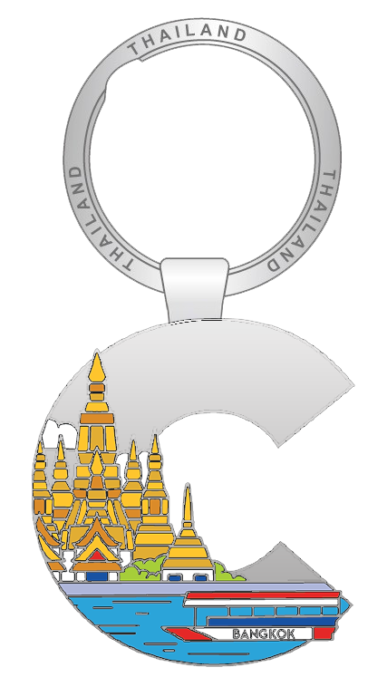 Bangkok Solid30 Keychain C