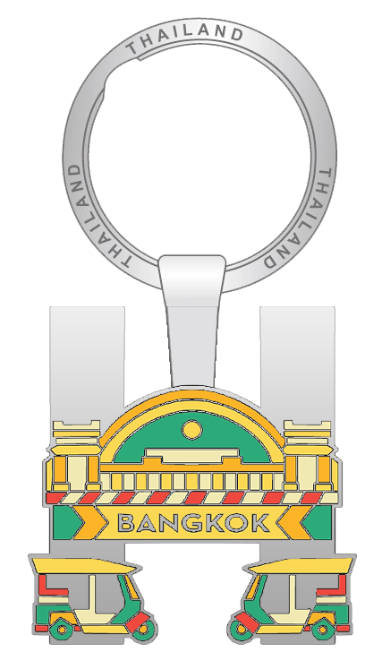Bangkok Solid30 Keychain H