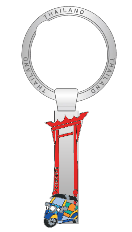 Bangkok Solid30 Keychain I