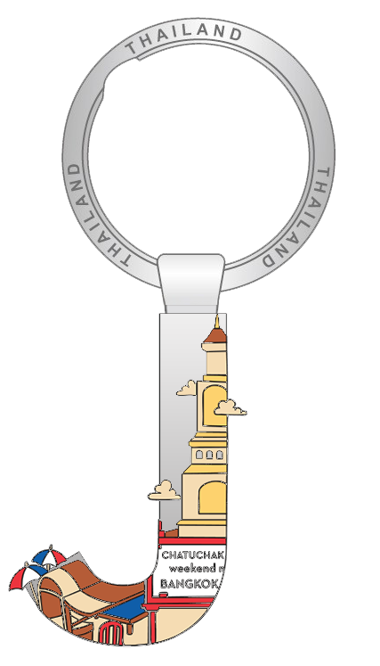 Bangkok Solid30 Keychain J