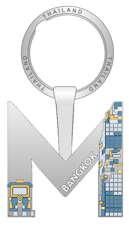 Bangkok Solid30 Keychain M