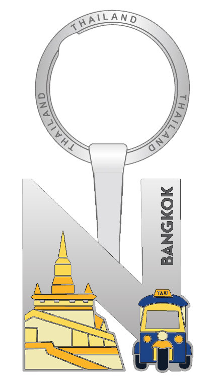 Bangkok Solid30 Keychain N