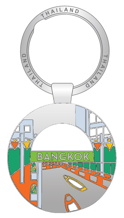 Bangkok Solid30 Keychain O