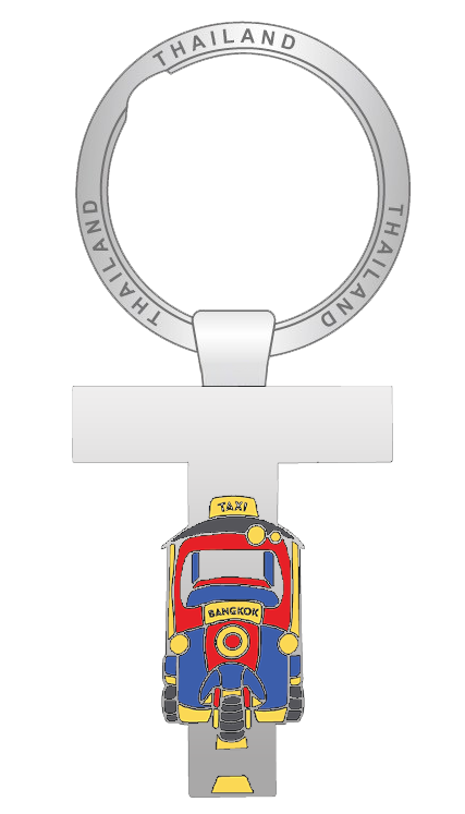 Bangkok Solid30 Keychain T