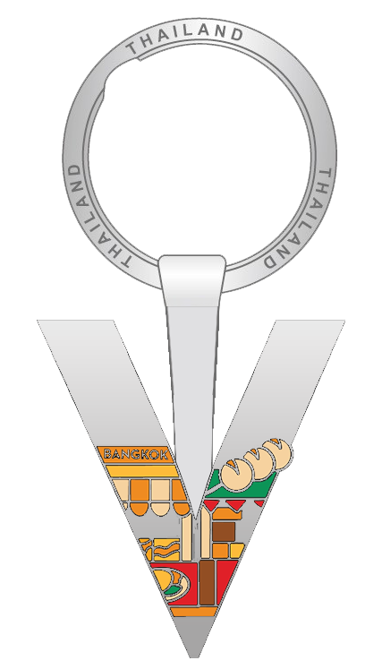 Bangkok Solid30 Keychain V