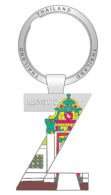 Bangkok Solid30 Keychain Z
