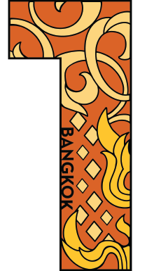 Bangkok Solid30 Keychain Number 1