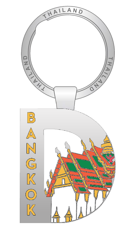 Bangkok Solid30 Keychain D