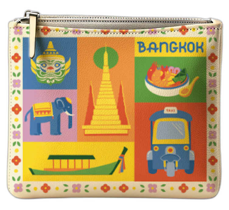 Bangkok Pouch Deco Mix Bangkok
