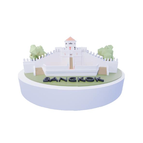 Bangkok  Resin Mockup  Deco Santi Garden