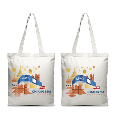 Maya tote calico maya & chiang mai old city