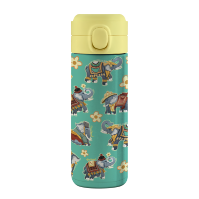 thailand vacuum tumbler thai elephant characters