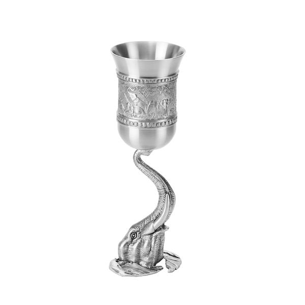 pewter wine glass 2014D