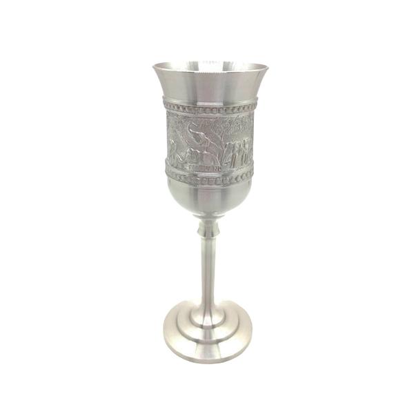 pewter wine glass 2014B