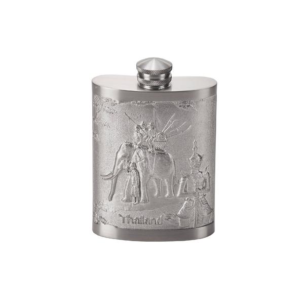 pewter flask 909D