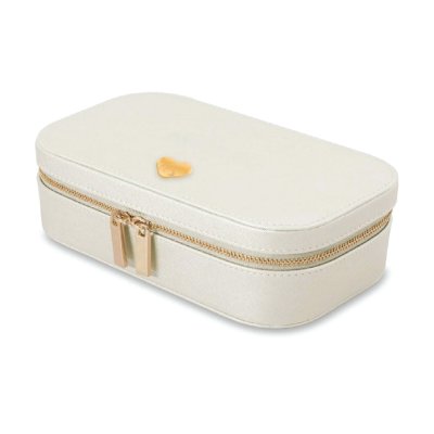 BK big cosmetic bag white twin giants