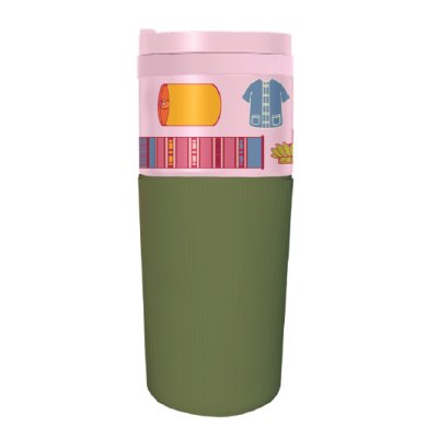 Chiang Mai Straw Glass Tumbler Mixed Chiangmai