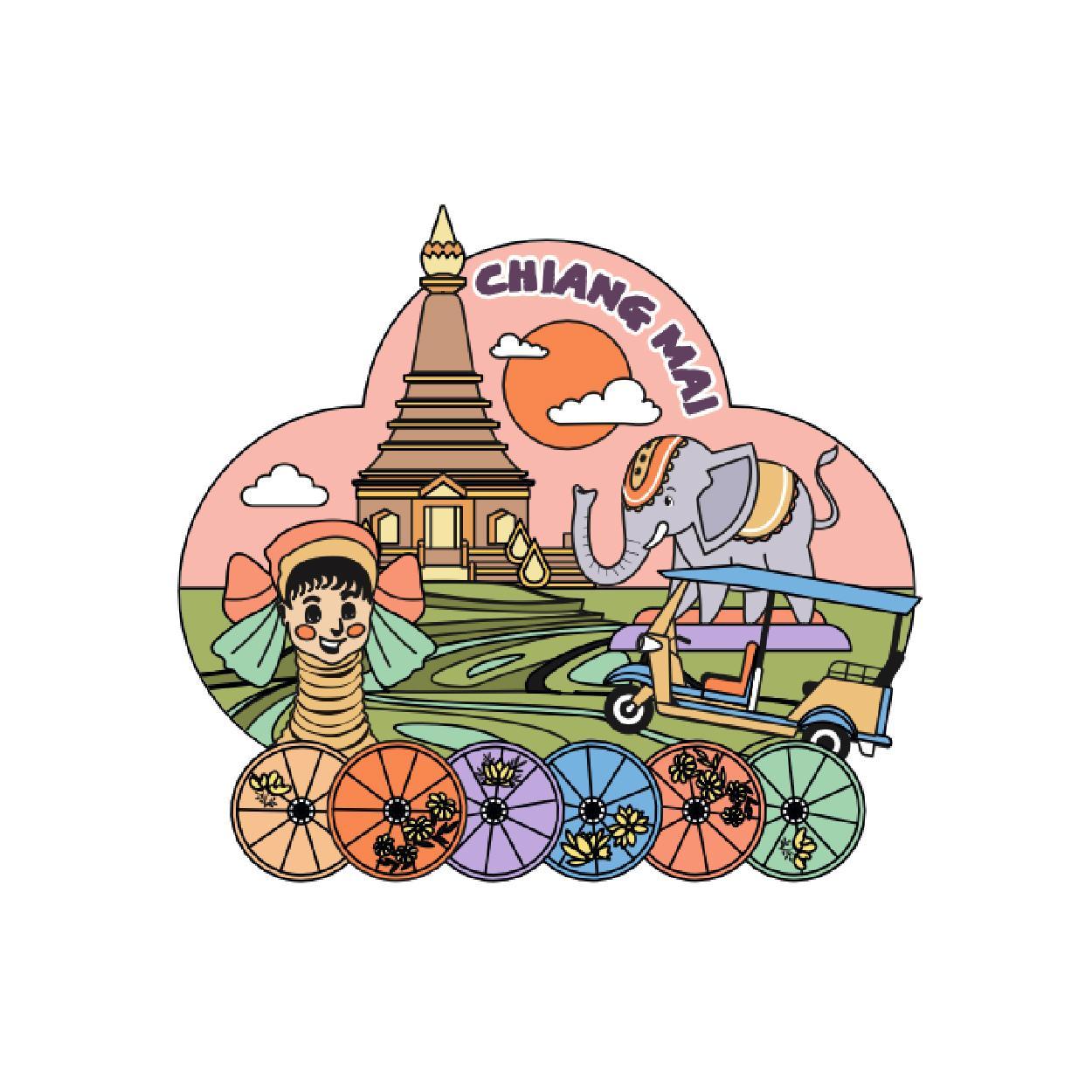 [50] Solid25 Magnet Chiangmai Freeform4