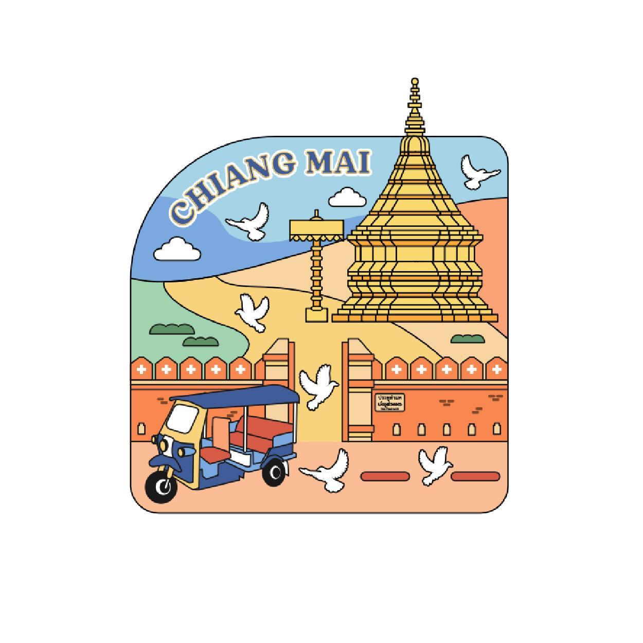 [51] Solid25 Magnet Chiangmai Freeform5