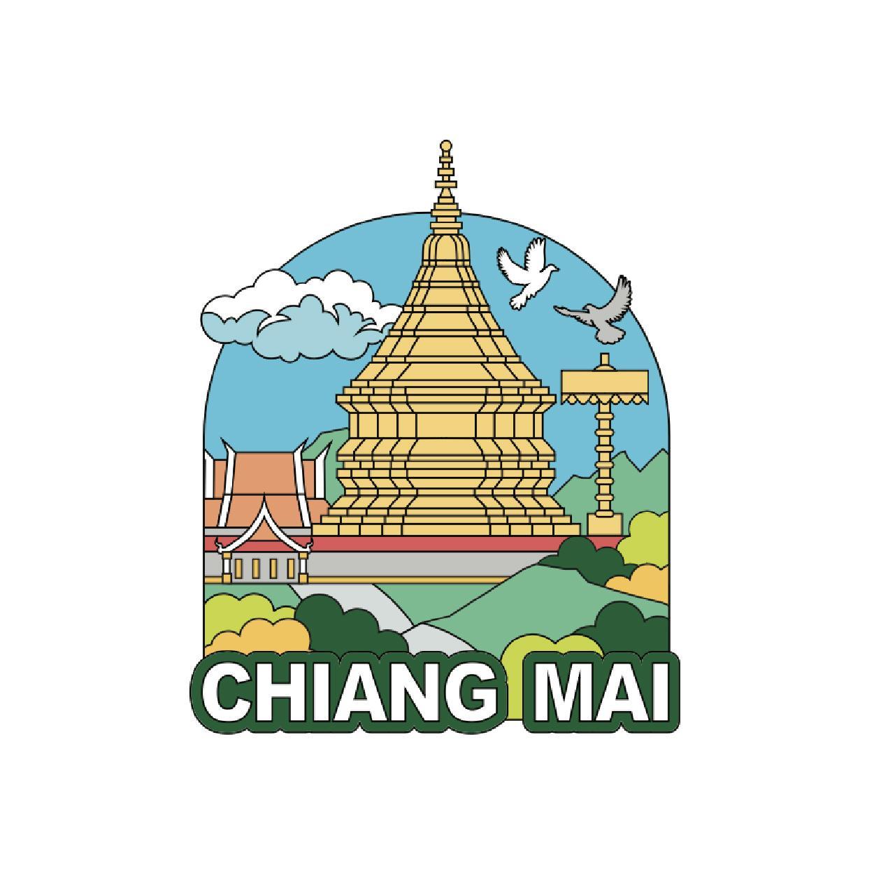 [57] Solid25 Magnet Chiangmai Doi Suthep