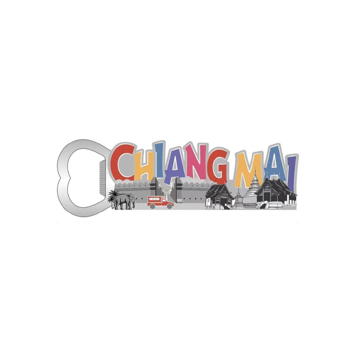 [68] Solid2540 Magnet Opener I Love ChiangMai