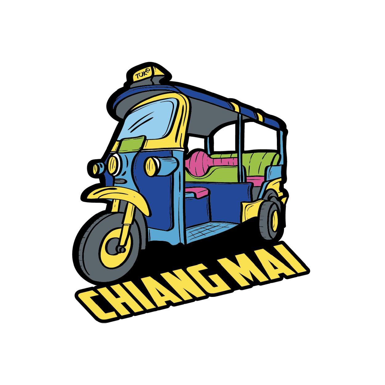 [100] PVC Magnet Tuk Tuk
