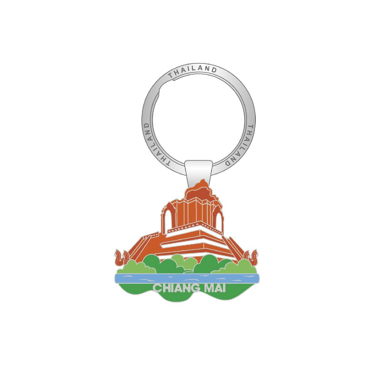 [115] Solid50 Keychain Wat Jedi Luang