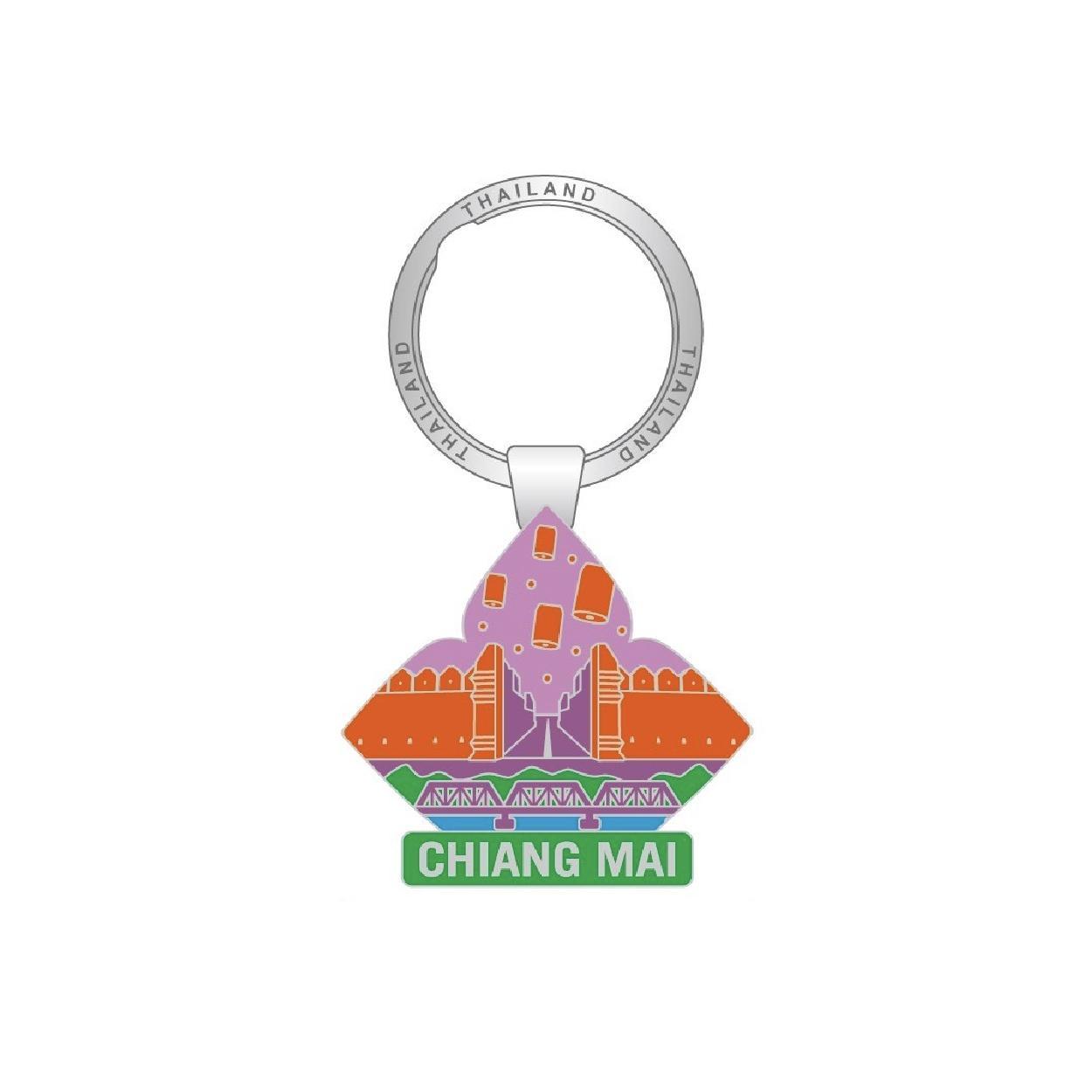 [118] Solid40 Keychain ThaPae Gate Kua Lek