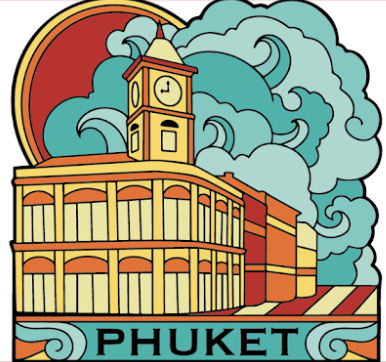 Phuket Solid Magnet Nouveau old town