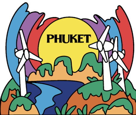 Phuket Solid Magnet Whimsical windmill