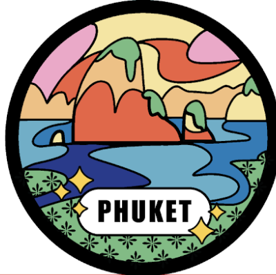Phuket Solid Magnet Whimsical samet nangshe viewpoint
