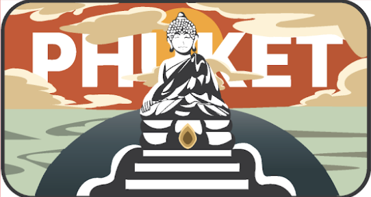 Phuket Zinc Magnet Retro big buddha