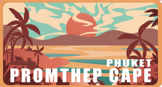 Phuket Zinc Magnet Retro promthep cape