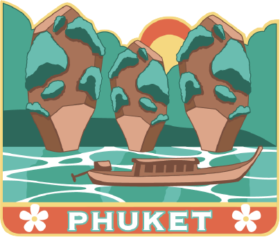 Phuket PVC Magnet Whimsical khao sok park