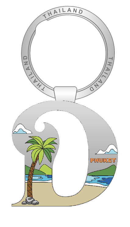 Phuket Solid30 Keychain D