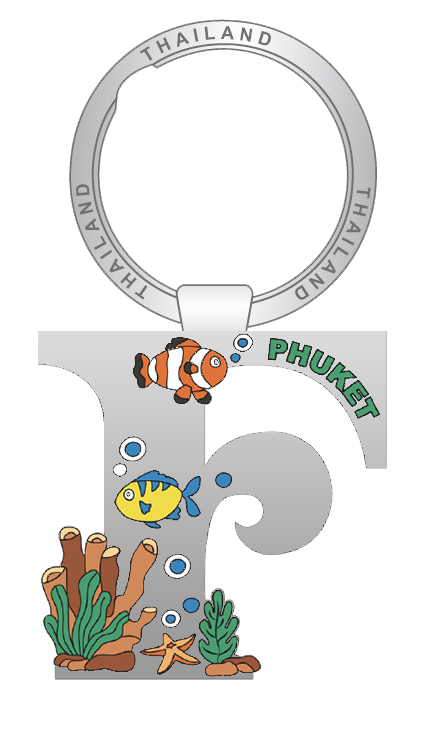 Phuket Solid30 Keychain F