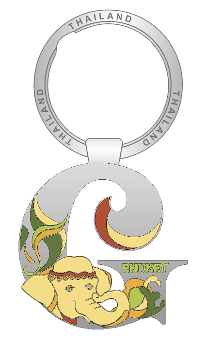 Phuket Solid30 Keychain G