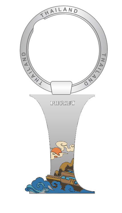 Phuket Solid30 Keychain I