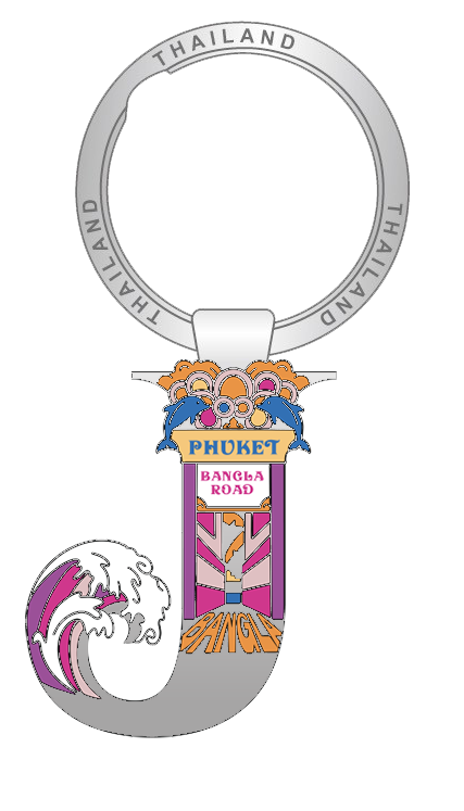 Phuket Solid30 Keychain J