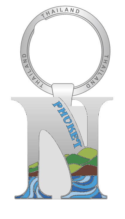 Phuket Solid30 Keychain N