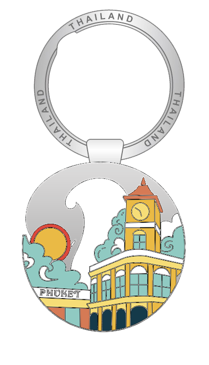 Phuket Solid30 Keychain O