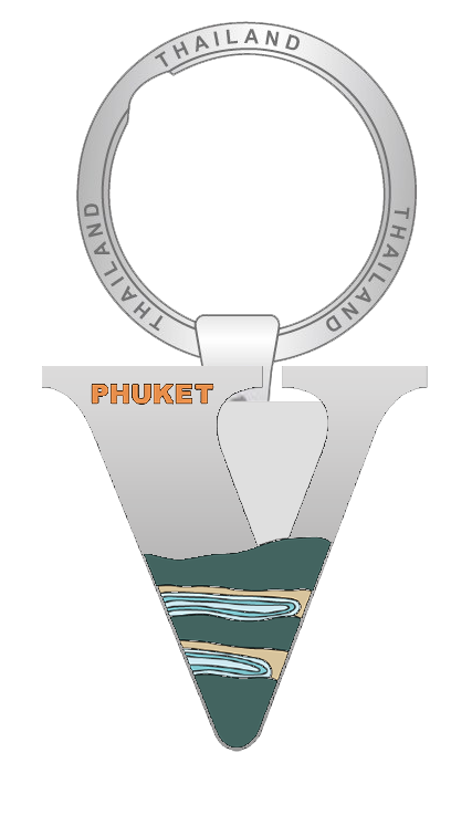 Phuket Solid30 Keychain V