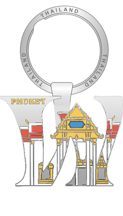 Phuket Solid30 Keychain W