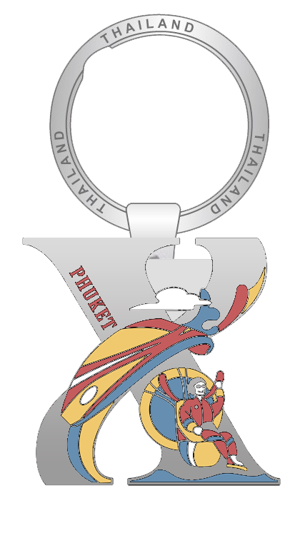 Phuket Solid30 Keychain X