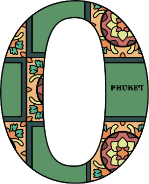 Phuket Solid30 Keychain Number 0