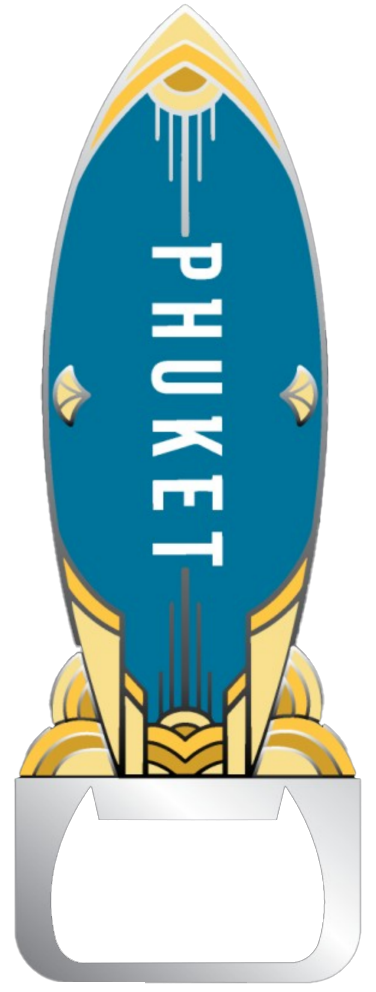 Phuket Solid50 magnet Opener Deco Surfing board