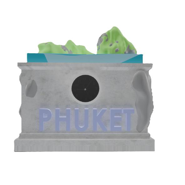 Phuket  Resin Mockup Whimsical Phi Phi Island